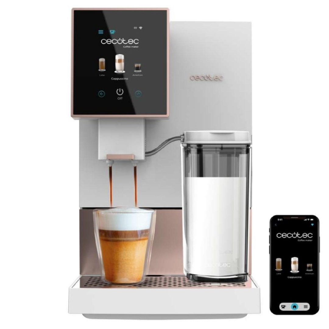 Cremmaet Compactccino Connected White Rose