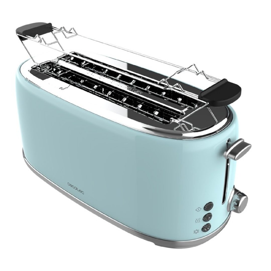 Toast&Taste 1600 Retro Double Blue Upright toaster