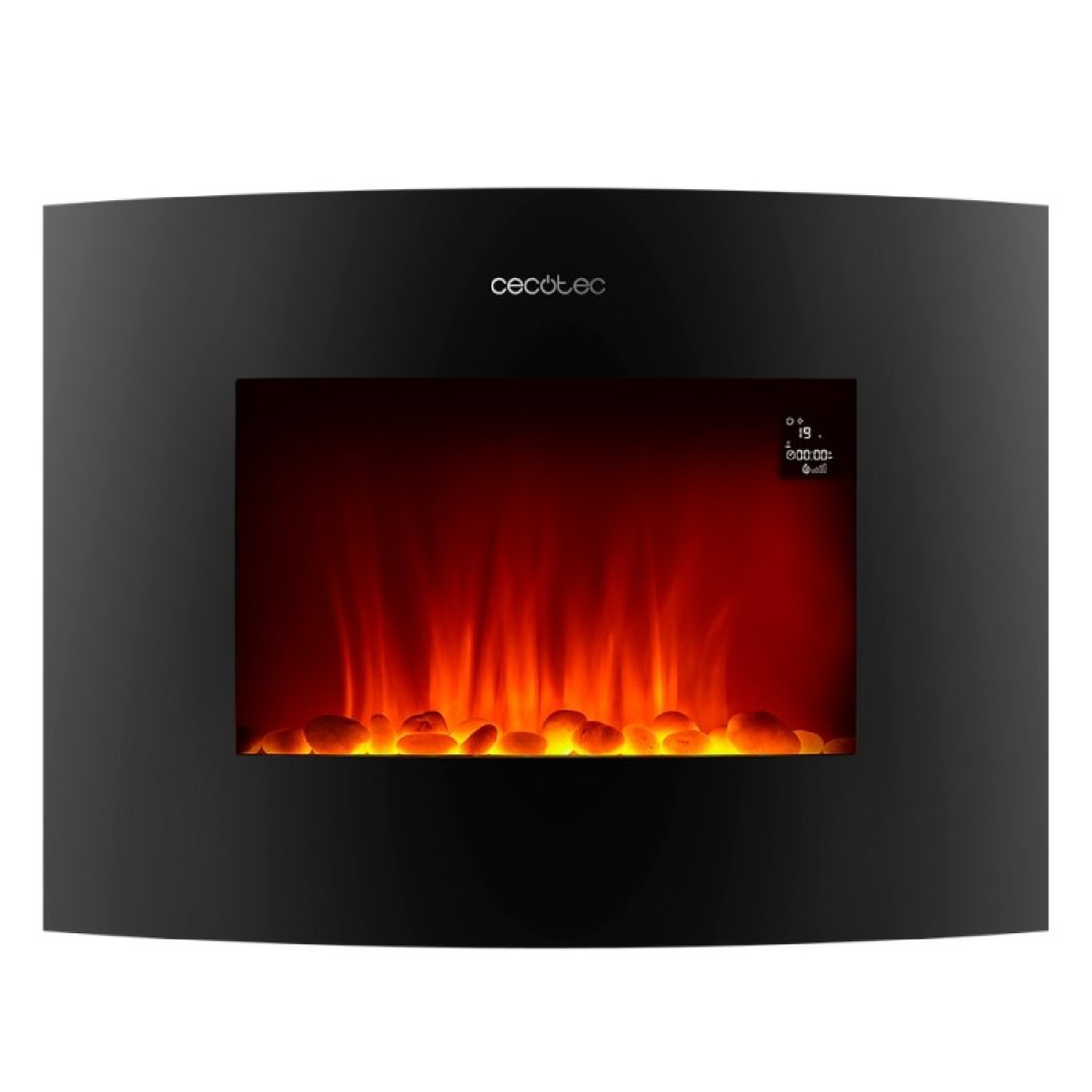 ReadyWarm 2250 Curved Flames Connected electric fireplace