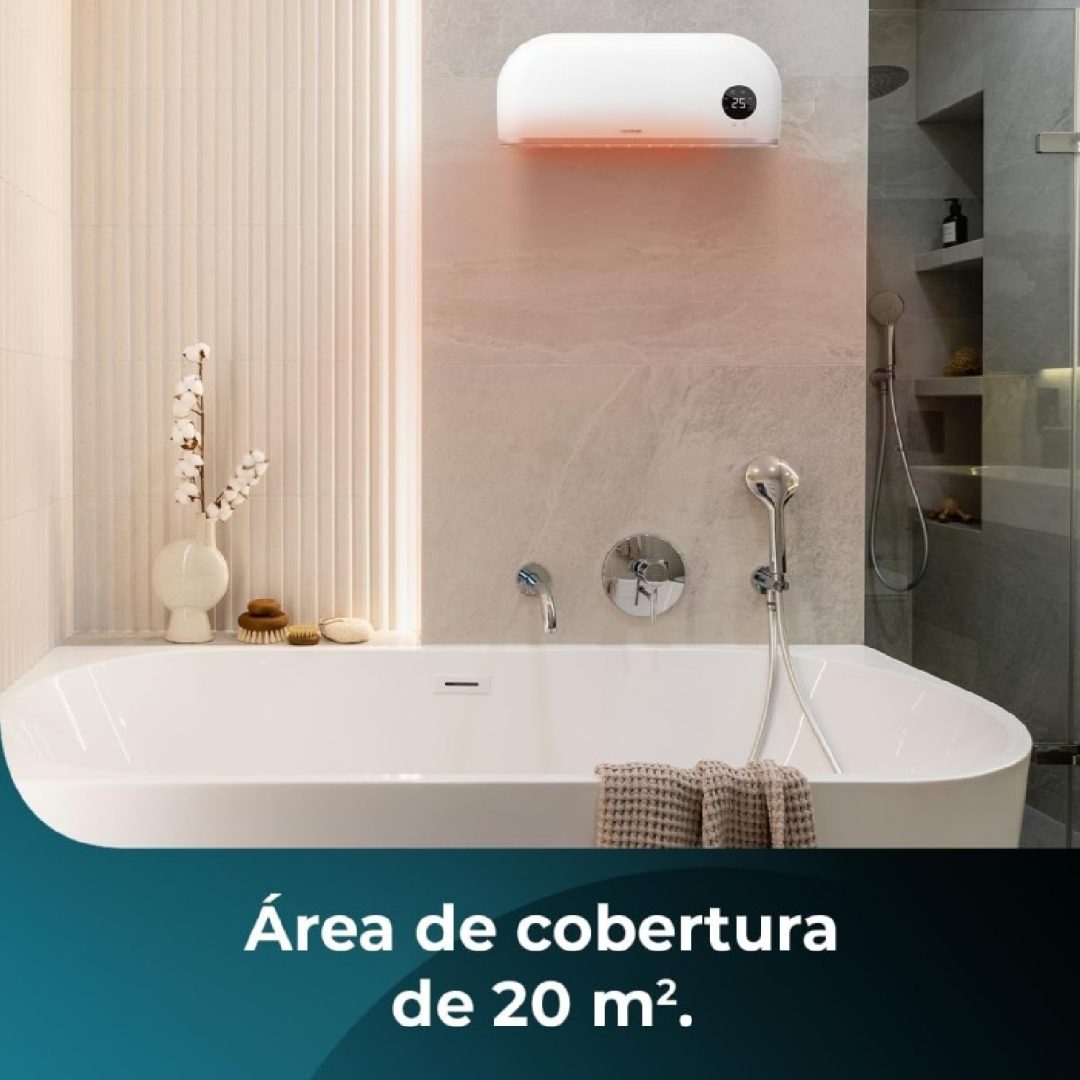 ReadyWarm 2000 Max Box Ceramic PTC heater for bathrooms